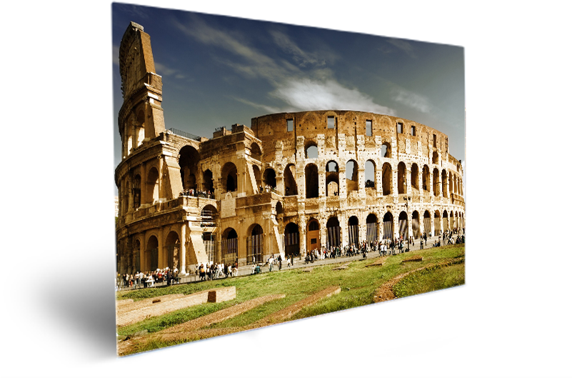 The Colosseum Or Coliseum - Colosseum (800x600), Png Download