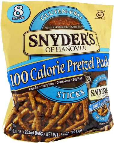Snyder's Of Hanover Gluten Free Pretzel Sticks - Snyders Of Hanover (600x600), Png Download