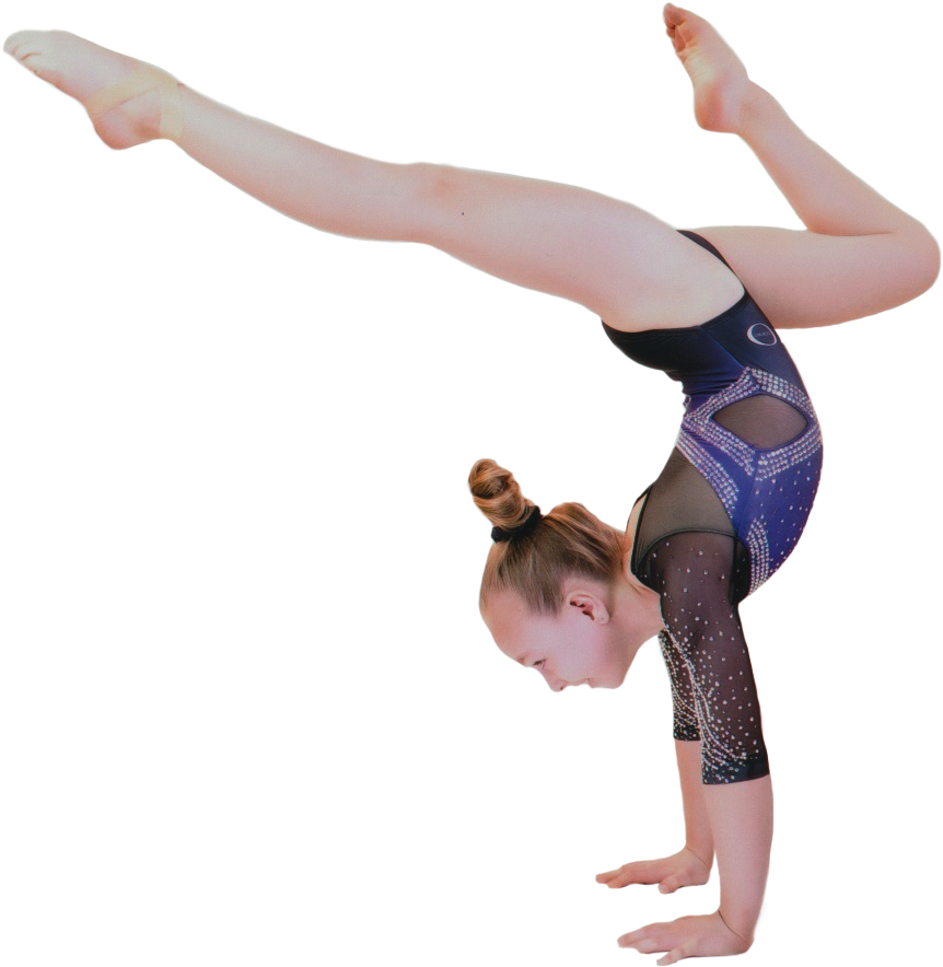 Dereka Sikes - Gymnastic (876x896), Png Download