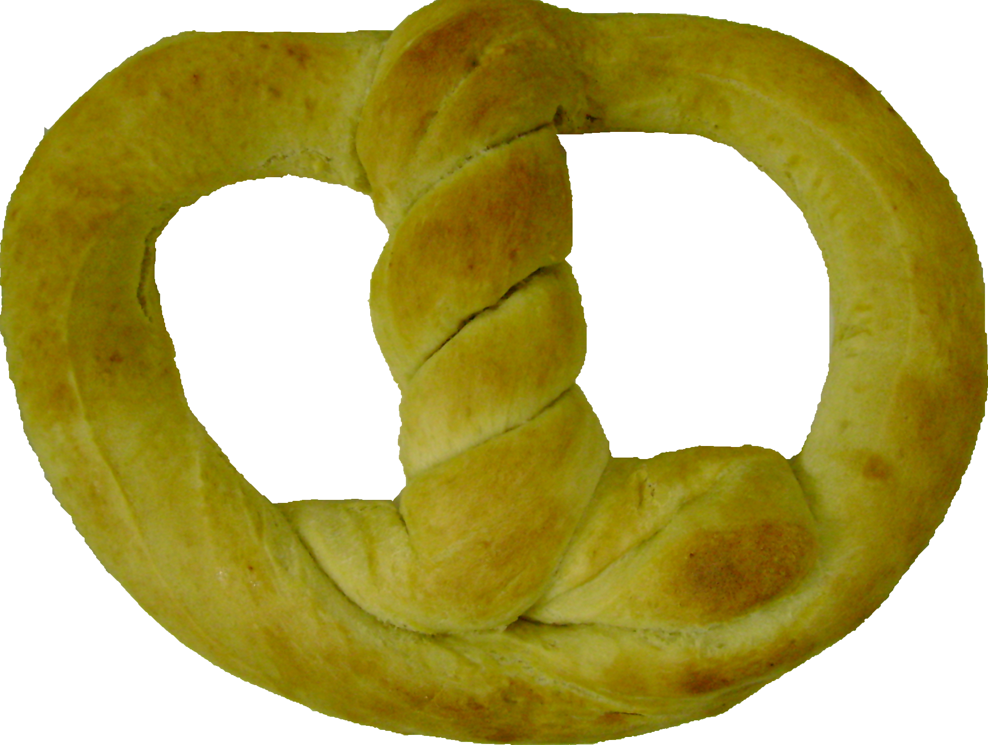 Plain Pretzel - Pretzel (1962x1480), Png Download