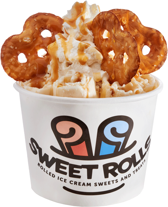 Sweet Rolls Ice Cream (600x744), Png Download