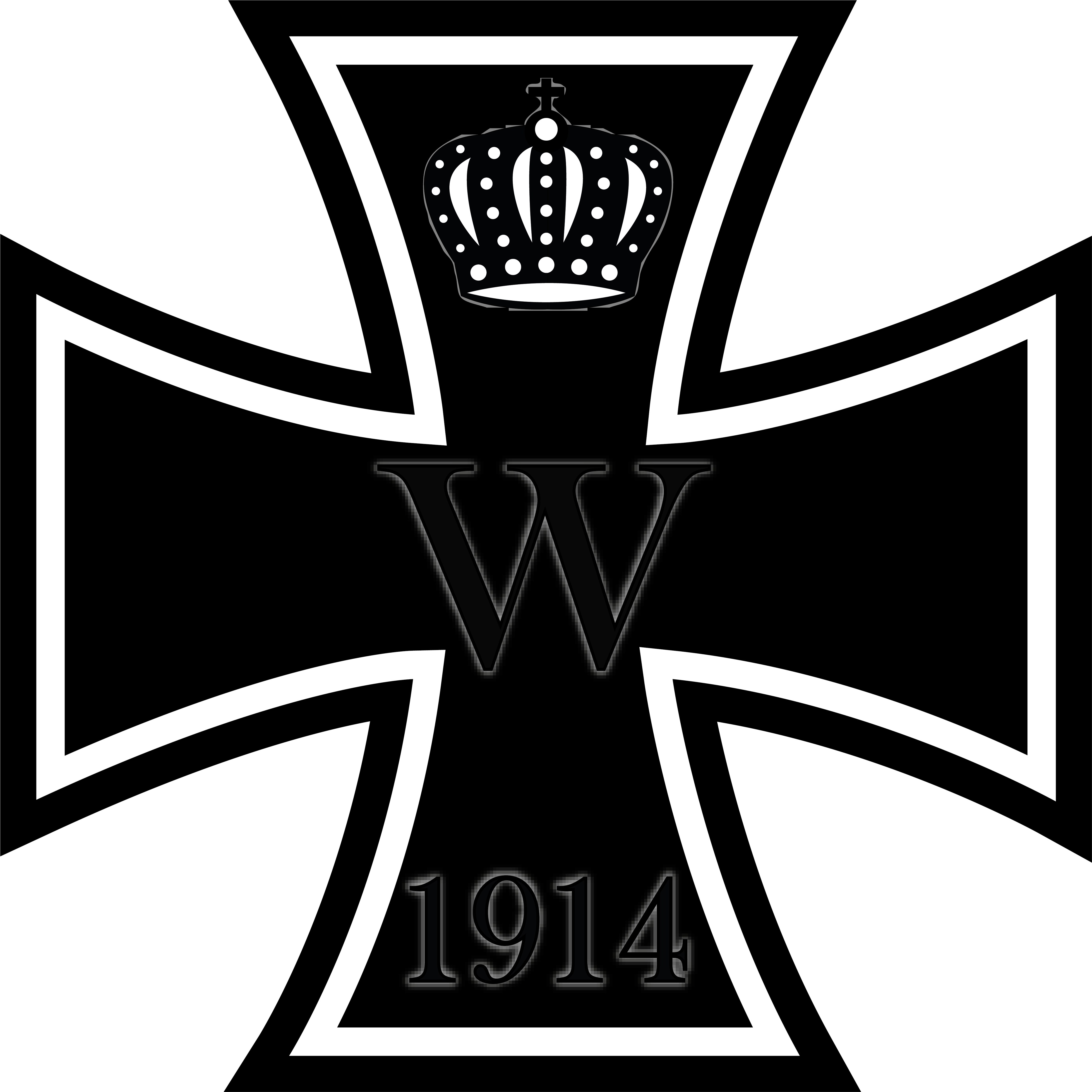 Eisernes Kreuz 1914 - Cruz De Hierro Alemana Png (5079x5399), Png Download