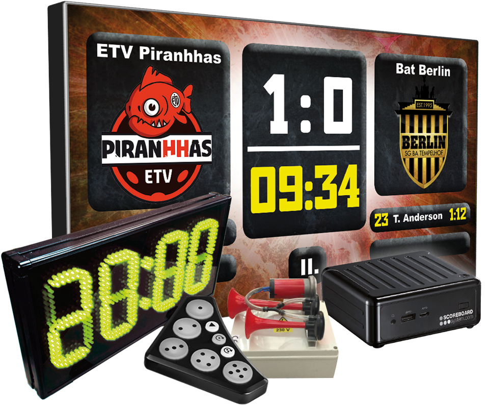 Score Set For Indoor Ball Games - Electronics (984x805), Png Download