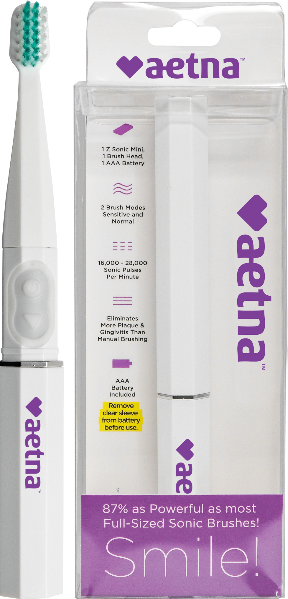 Aetna Z Sonic Mini - New Aetna (999x2027), Png Download