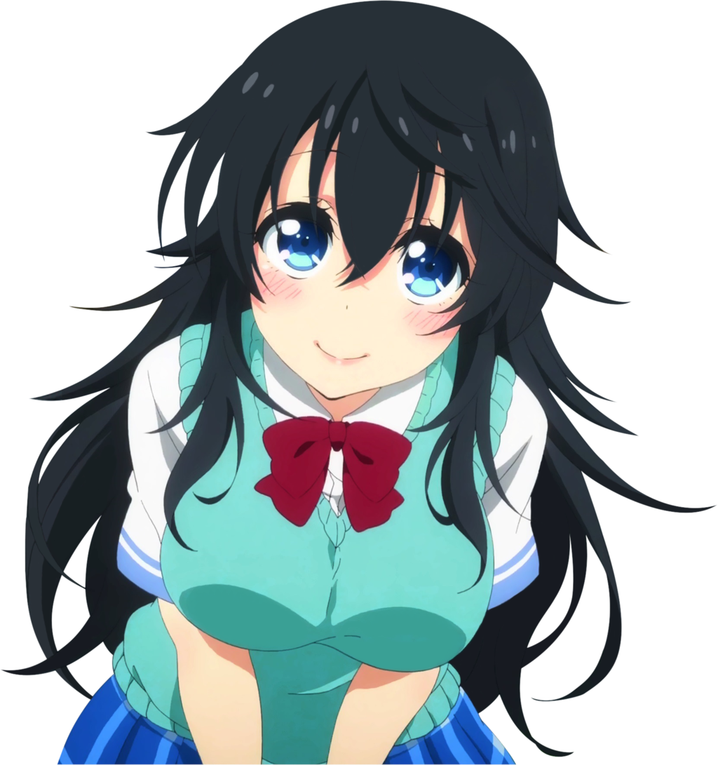 Anime Sticker - You Thought There Was Never A Girl Online Ako (1024x1091), Png Download