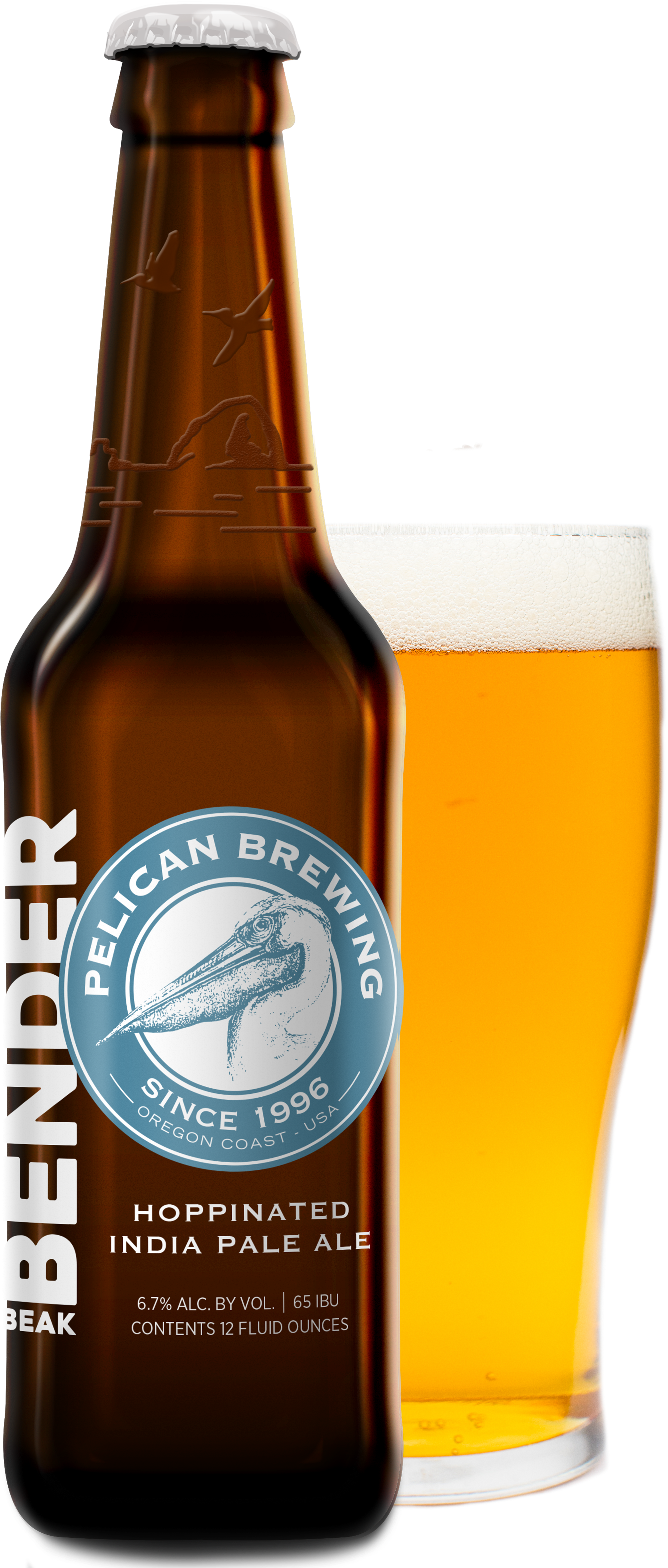 At Pelican Brewing We Constantly Search For Unique - Pelican Brewing Beak Breaker (2200x4961), Png Download