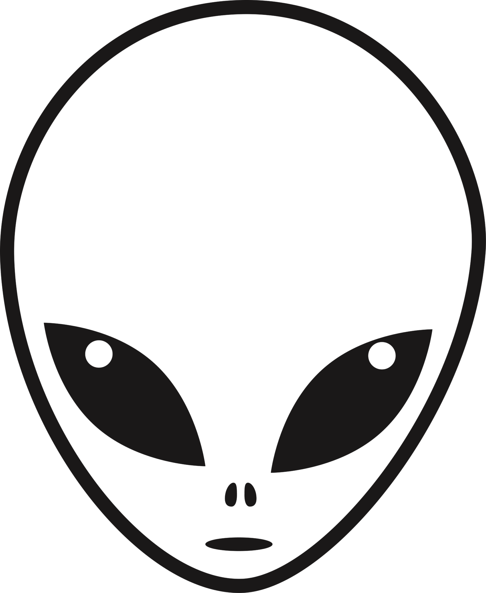 외계인 Png 무료다운로드 Alien Png - Humans Aren T Real (1560x1903), Png Download