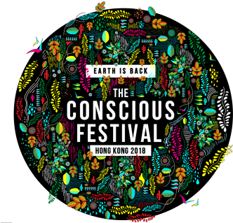 The Conscious Festival Is Hong Kong's Biggest Earth - Circle (350x325), Png Download