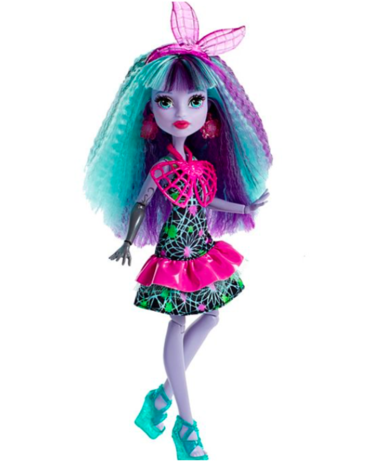 Monster High® Electrified Monstrous Hair Ghouls™ Twyla® - Mattel Dvh69 (1000x750), Png Download