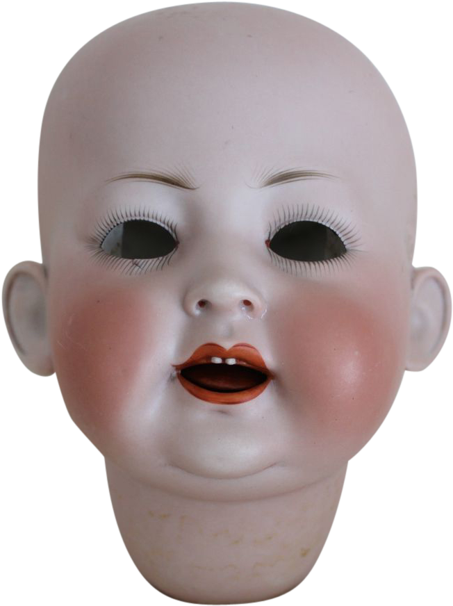 Creepy Baby Doll - Baby Doll Head Png (871x871), Png Download