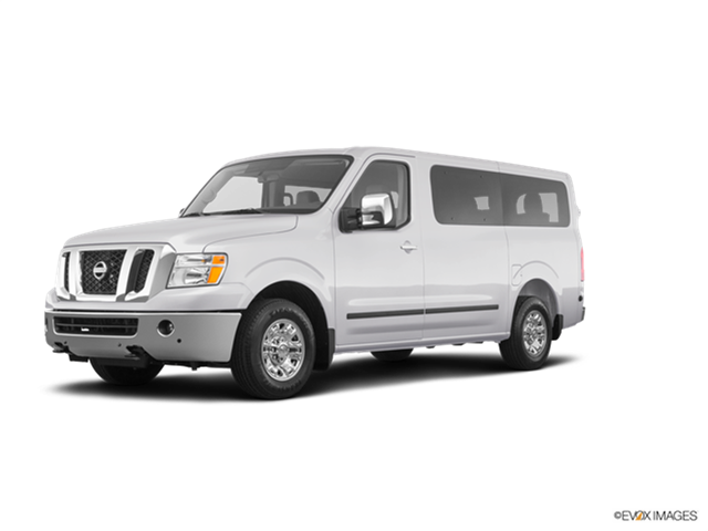 2018 Nissan Nv3500 Hd Passenger - 2018 Cadillac Escalade Esv White (640x480), Png Download