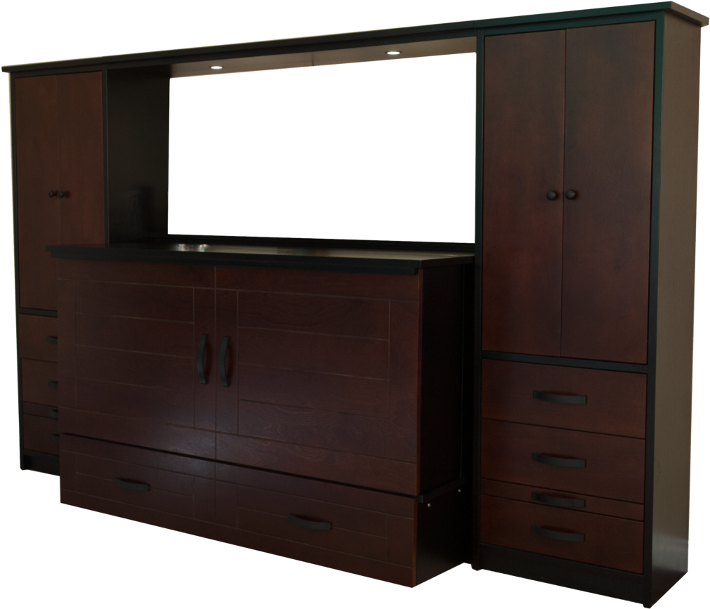 Bed Side Cabinets - Cupboard (1024x880), Png Download