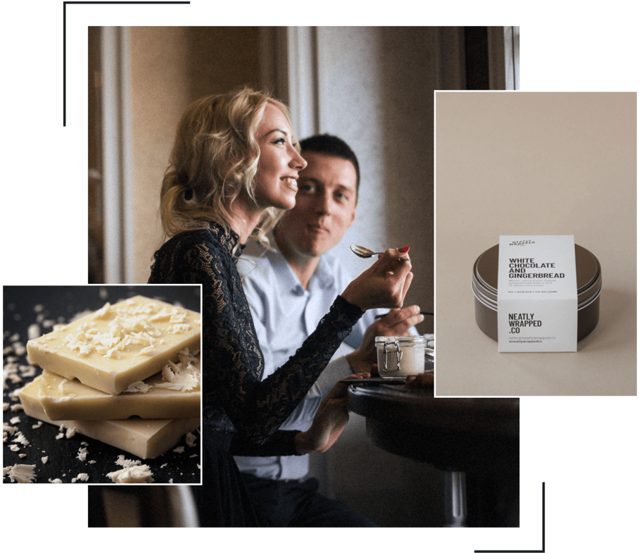 Lookbook Montage Whitechocgingerbread - Parmigiano-reggiano (1000x896), Png Download