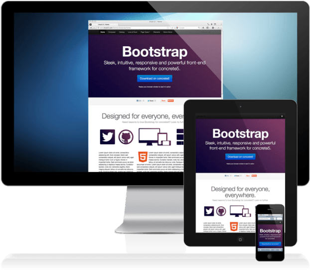 Dreamcast Bootstrap Ip - Bootstrap (700x574), Png Download