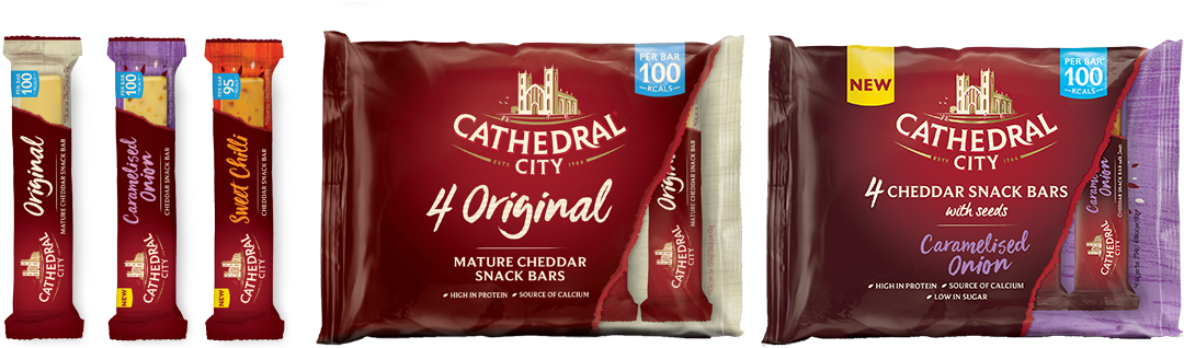 Cathedral City Snack Bar (1098x414), Png Download