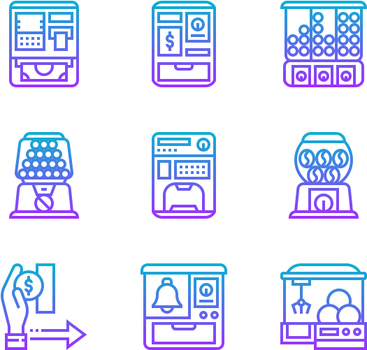 Vending Machine - Business (600x564), Png Download