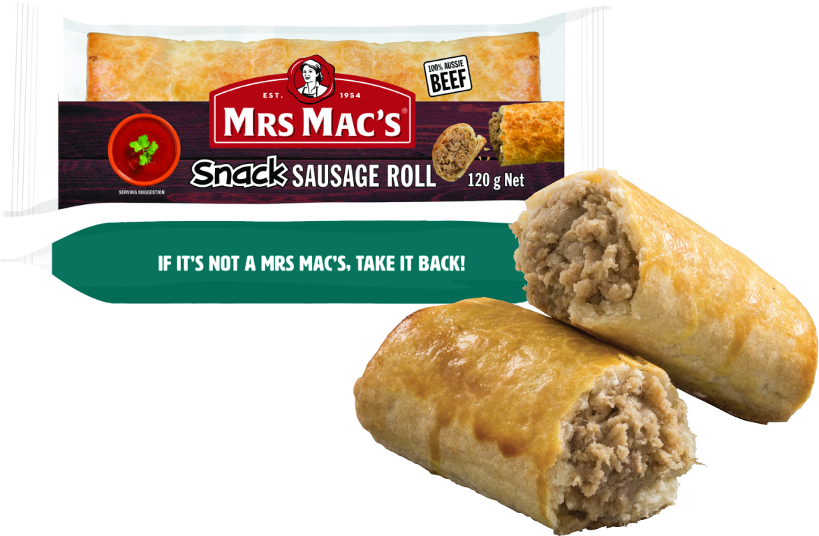 Mrs Macs Sausage Roll Png (1200x800), Png Download