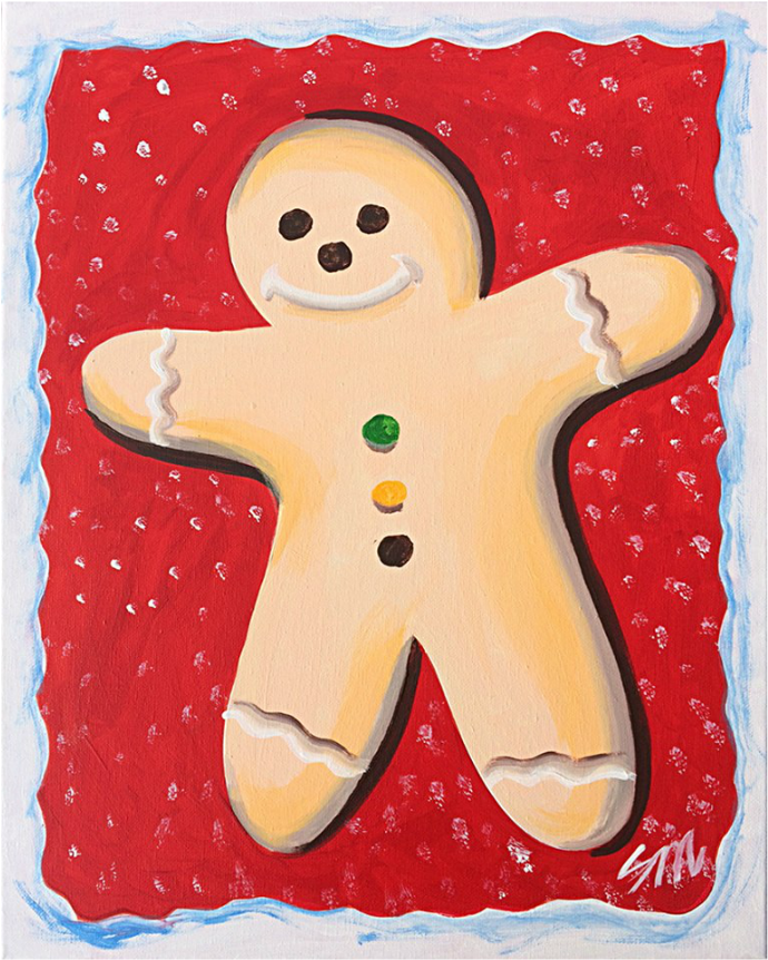 “gingerbread Man” - Gingerbread (1080x864), Png Download