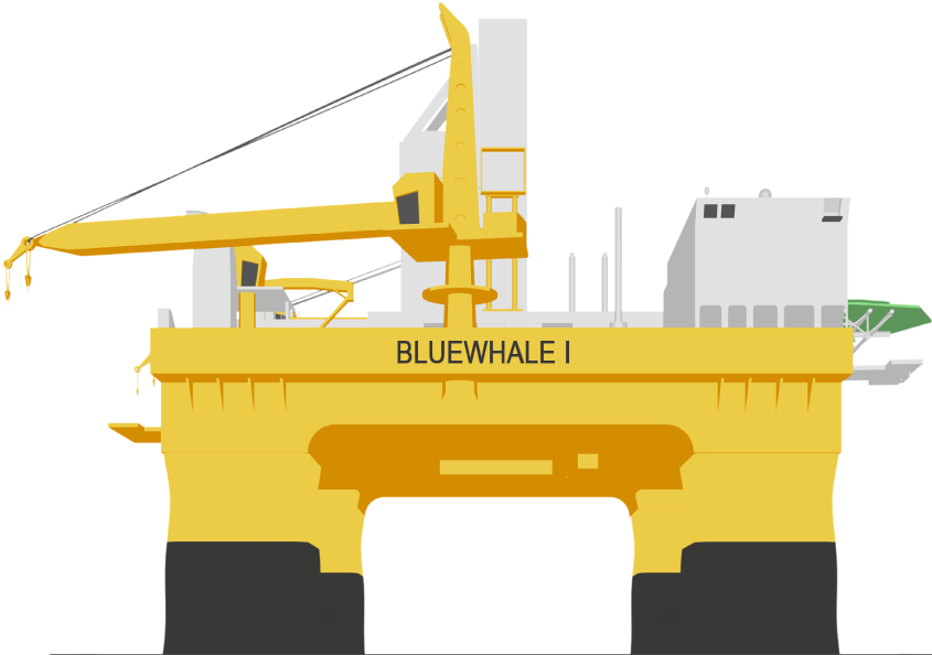 Do You Know How Oil Is Exploited From Deep Seas This - Crane (845x594), Png Download