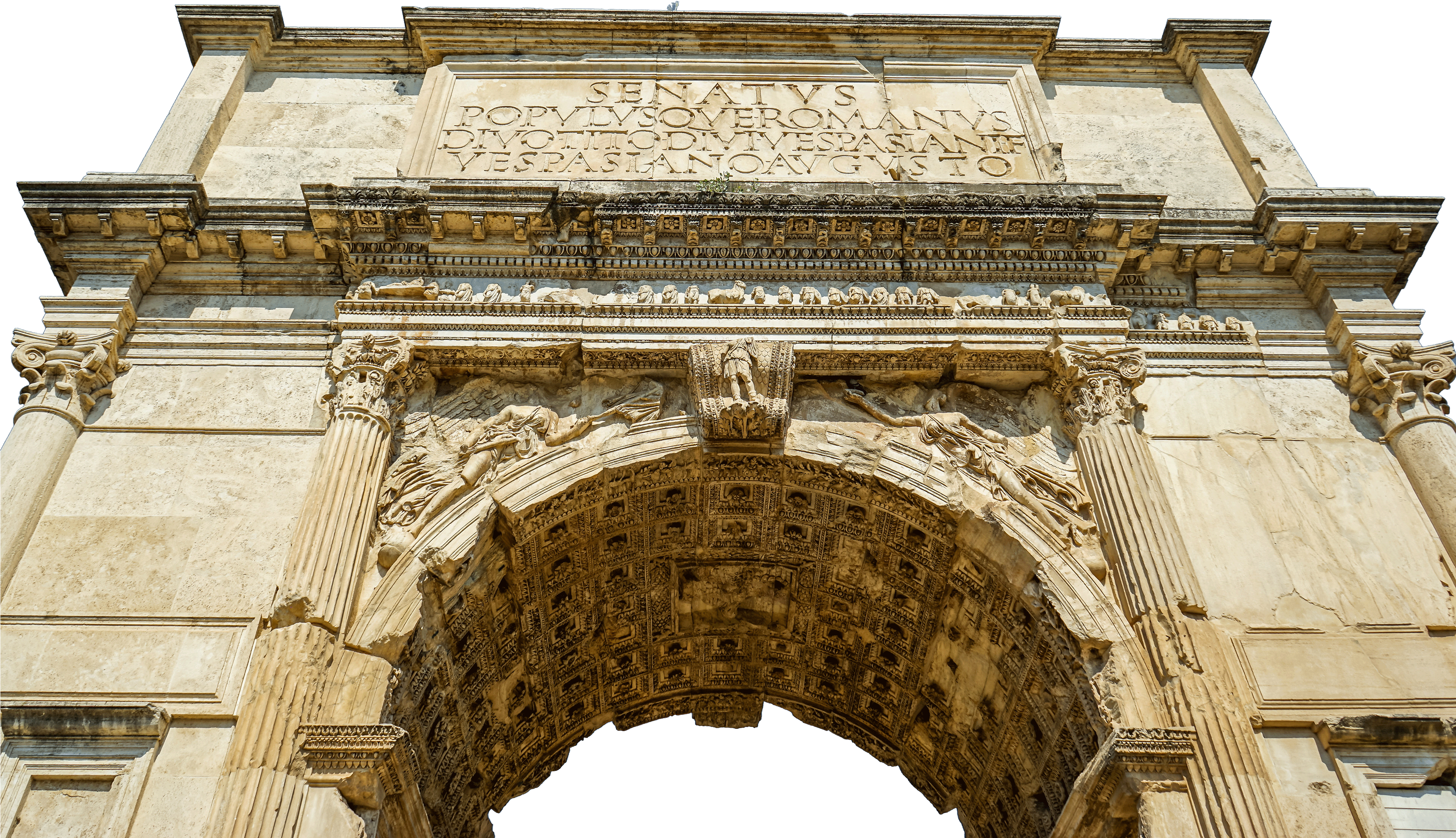 Arc De Triomphe - Arch Of Titus (3840x2560), Png Download