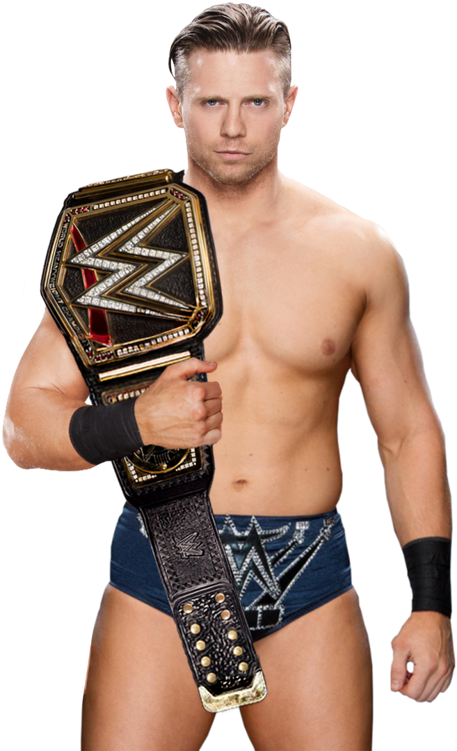 The Miz Wwe Champion Png - Miz Wwe Champion 2018 (727x1100), Png Download