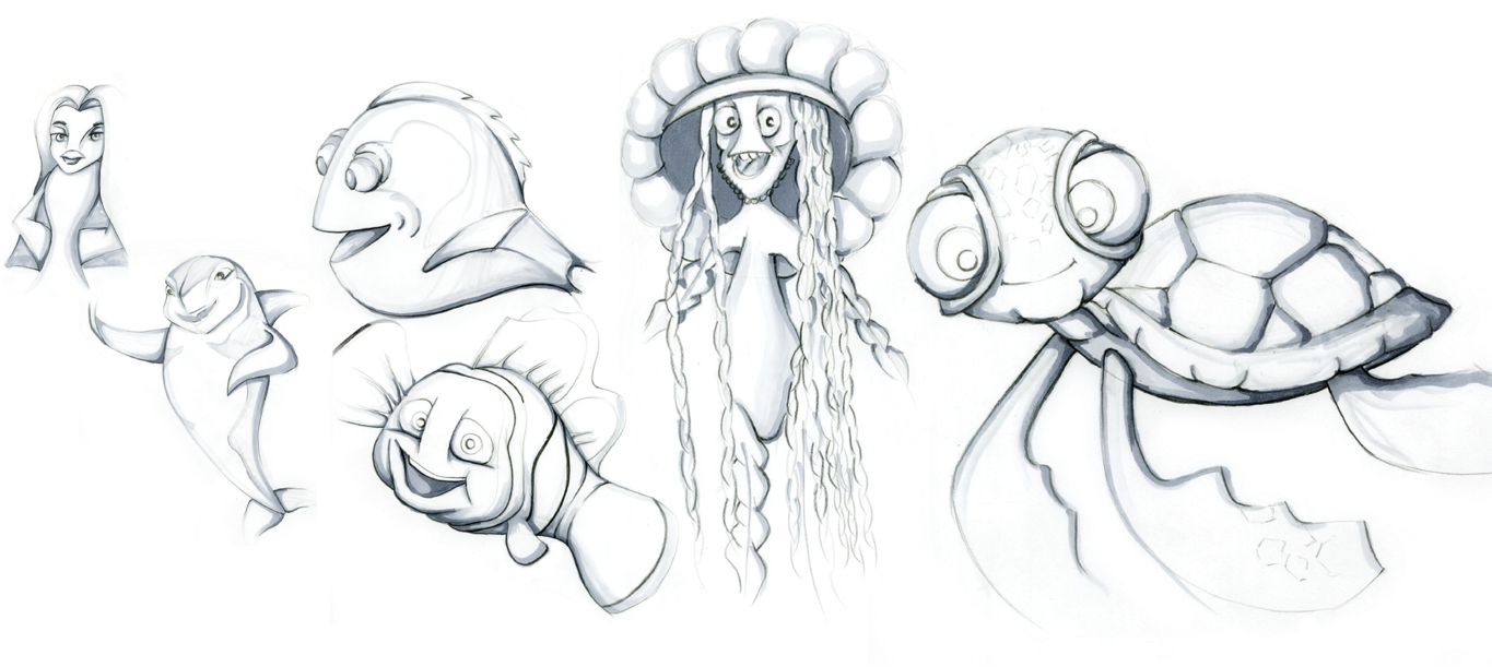 Squirt - Sketch (1400x827), Png Download