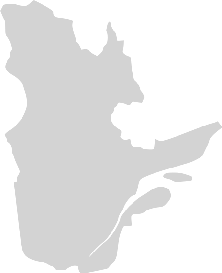Qcquebec - Quebec Outline (600x600), Png Download