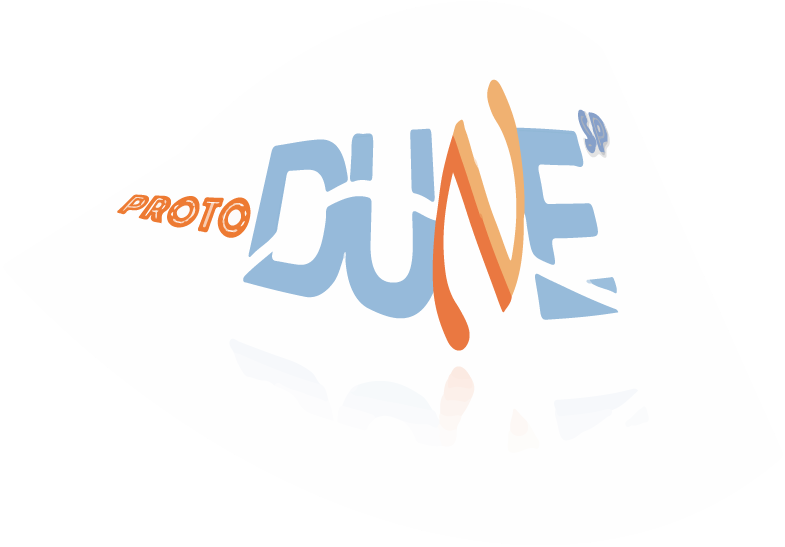 Protodune-logo - Graphic Design (785x547), Png Download