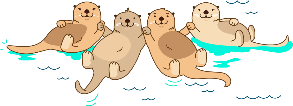 Raft - Cartoon (1122x412), Png Download