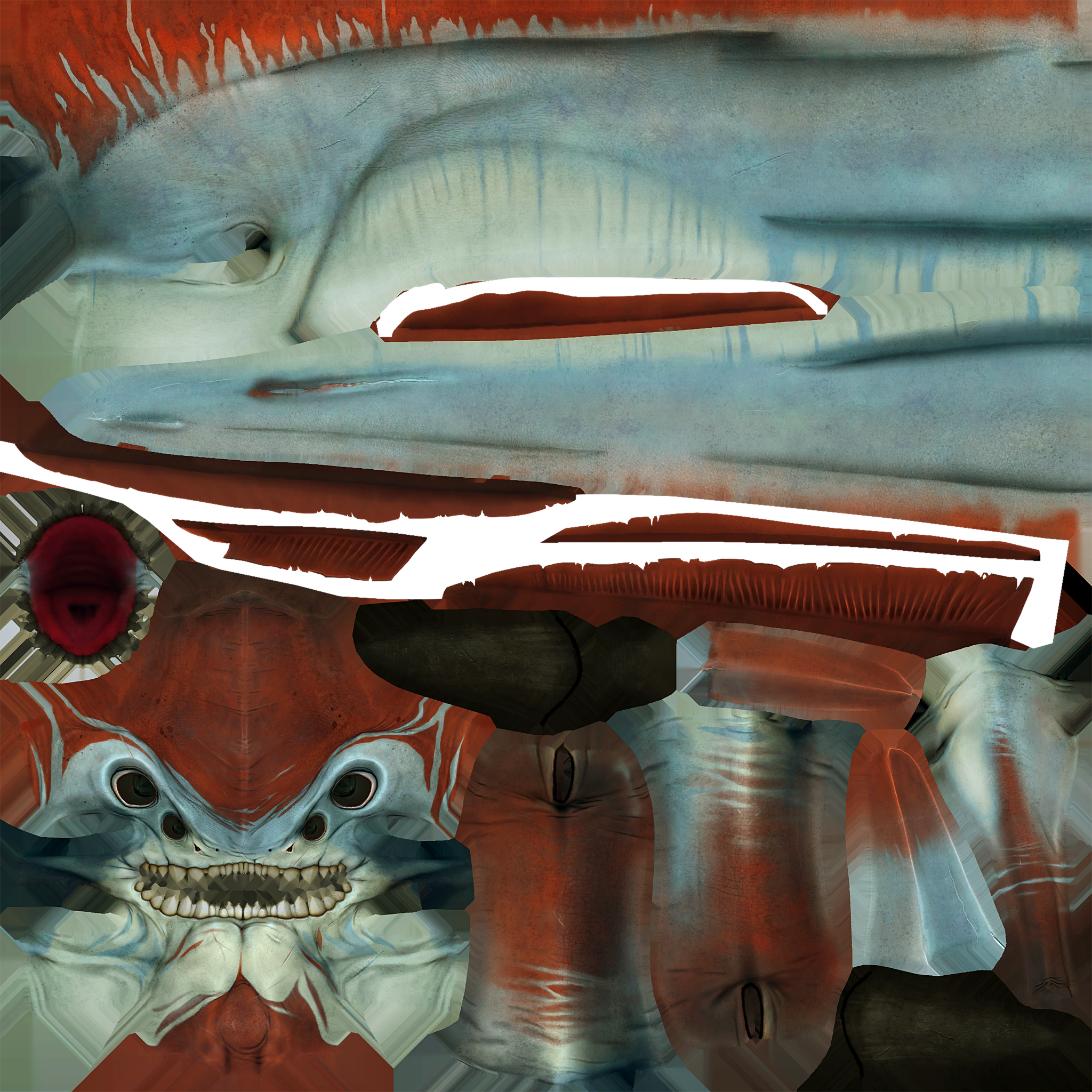 Click For Full Sized Image Reaper Leviathan - Dolphin (2048x2048), Png Download