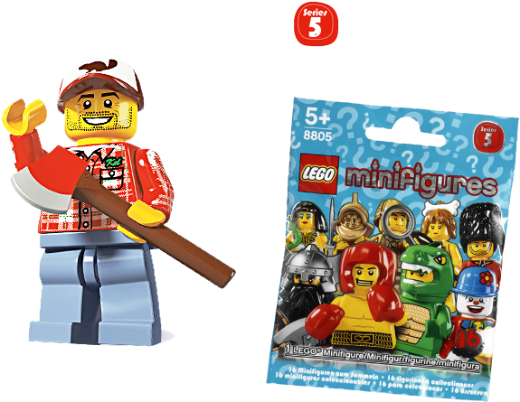 Lego Minifigures Series - Lego Minifigures 5 (682x491), Png Download