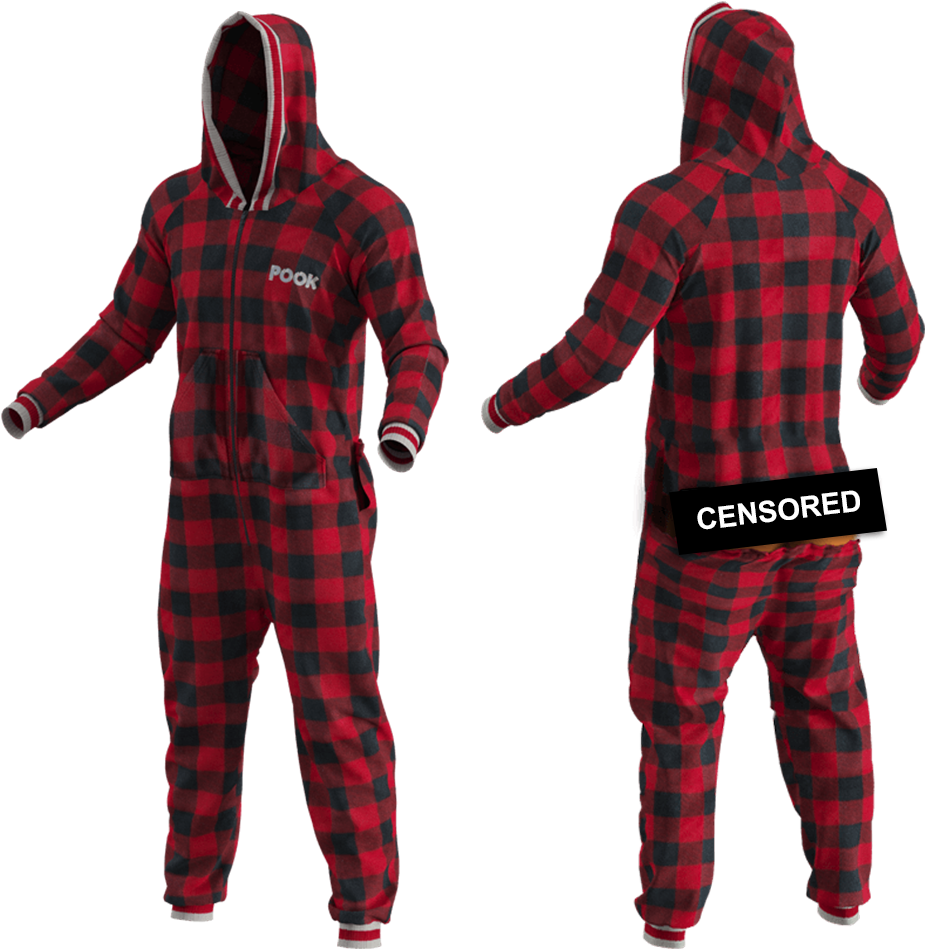 Lumberjack Onesie - Pook Onesie (1000x1000), Png Download