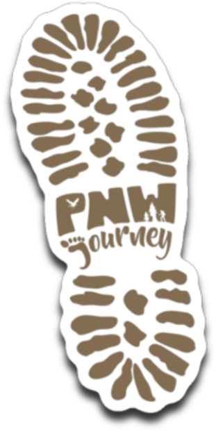 Pnw Journey Boot Print Sticker - Combat Boot Boot Print Png (482x640), Png Download