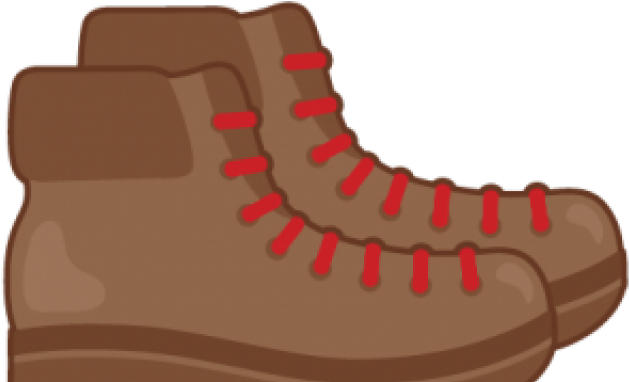 Hiking Clipart Boot Print - Boot (640x480), Png Download