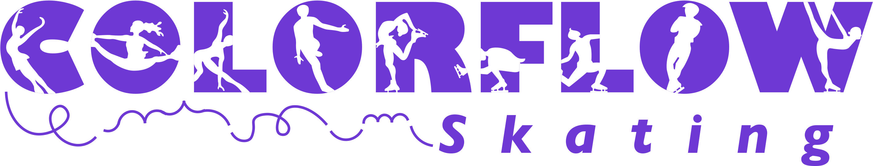Colorflow Skating Logo December 2017 - Graphic Design (2852x572), Png Download