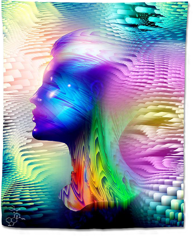 Lsd 4 X 5 Ft - Pixel Pusha (1000x943), Png Download