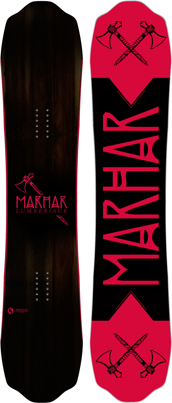 Mens All Terrain Powder Freestyle Snowboard - Tie (610x1400), Png Download