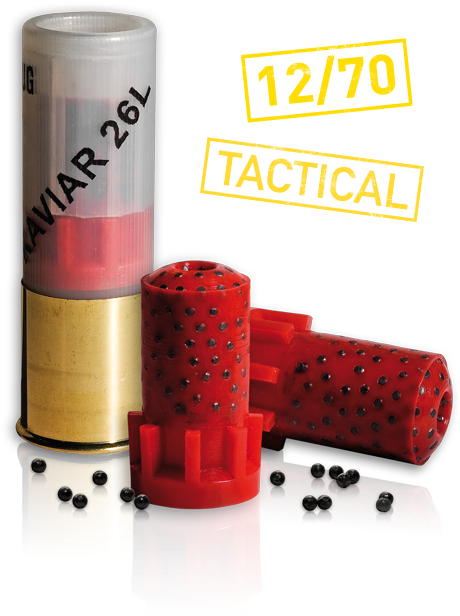 Kaviar 26l / Tactical Ammunition / Shotgun Ammunition - Ddupleks Kaviar Slug (524x700), Png Download