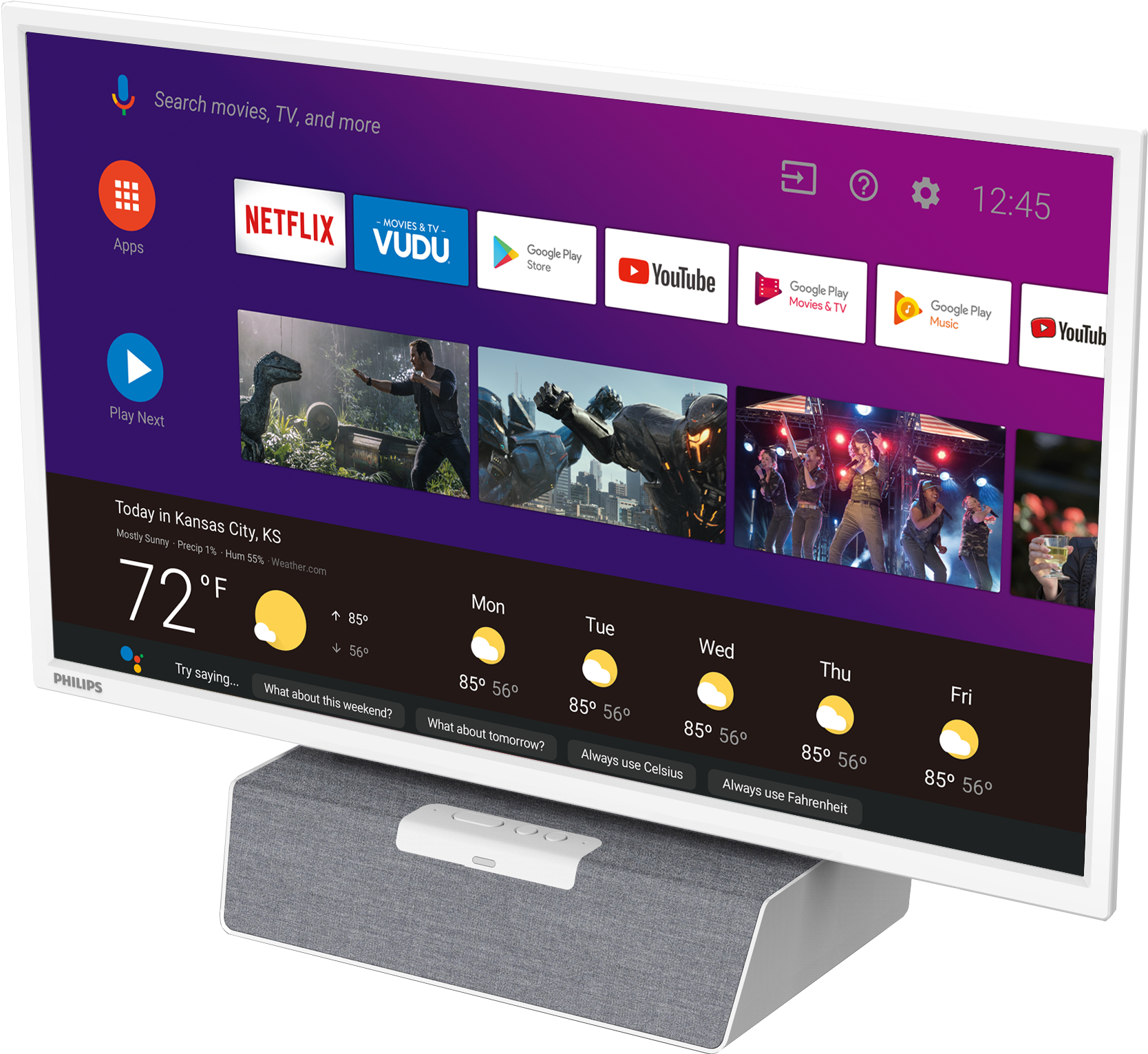 Funai Introduces One Of The First Philips 24” Kitchen - Philips Android Tv 2019 (2625x1875), Png Download