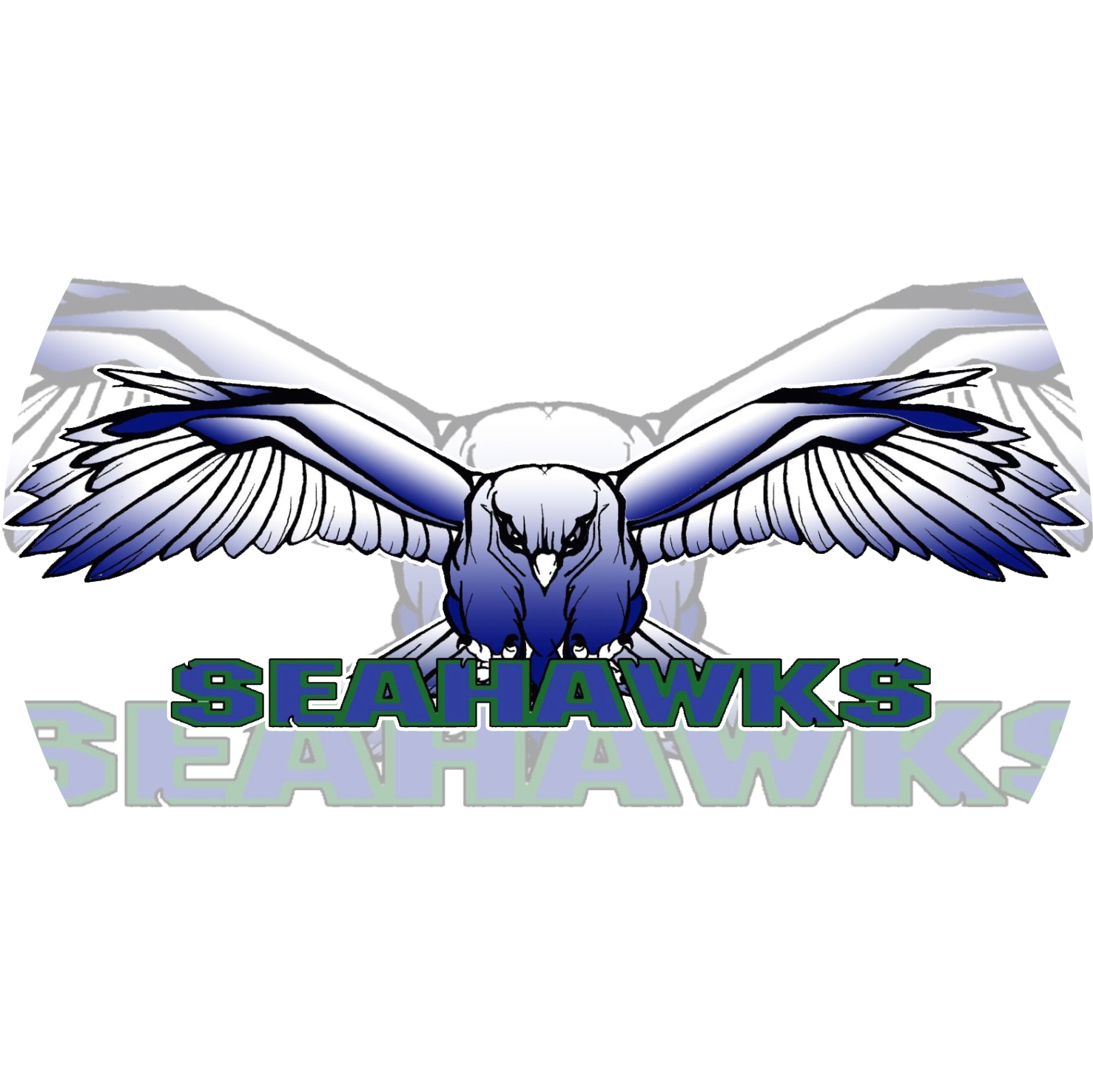 Seattle Seahawks - South Lakes High School Logo (1500x1500), Png Download