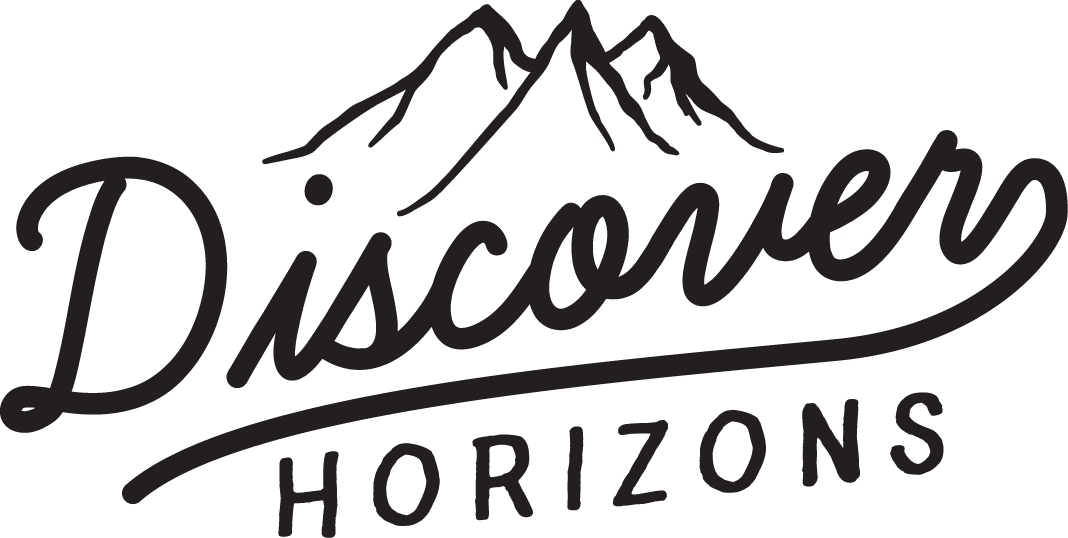 Discover Horizons Adventure Supply - Calligraphy (1068x538), Png Download