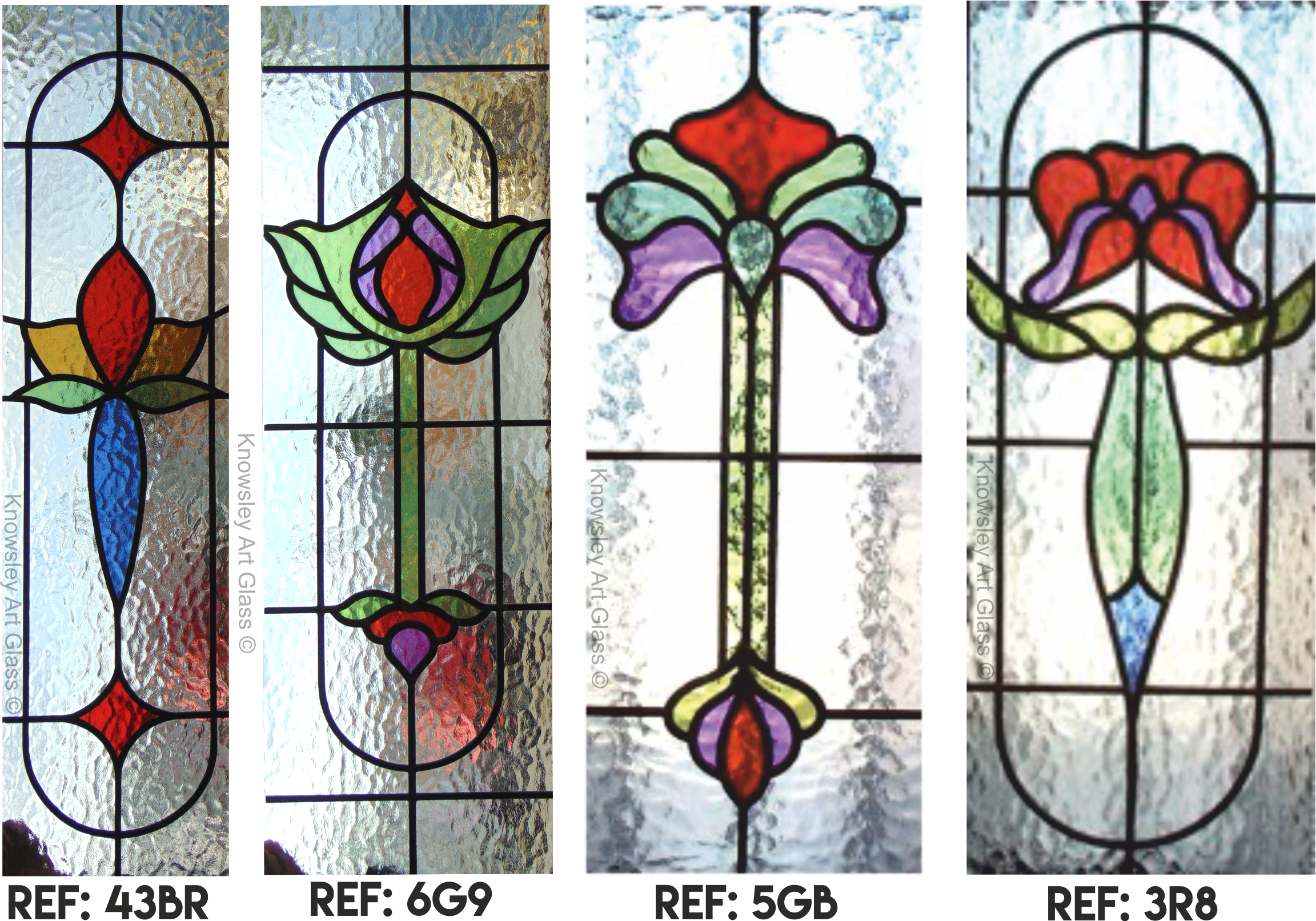 Transomlights - Stained Glass (2304x1613), Png Download