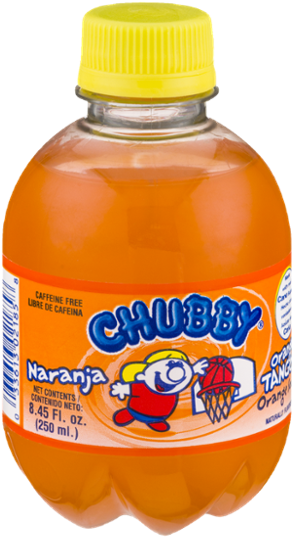 Chubby Orange Soda (600x600), Png Download