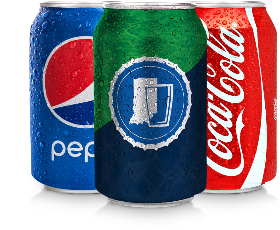 The Hoosier Beverage Association - Coca Cola Can 2004 (1024x848), Png Download