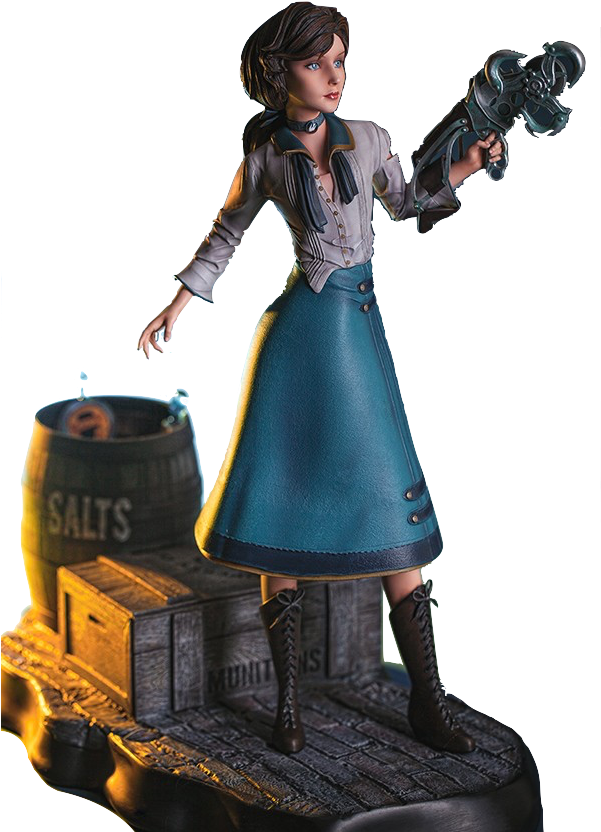 Gaming Heads Bioshock Infinite Elizabeth Statue Toyslife - Figurine (600x960), Png Download