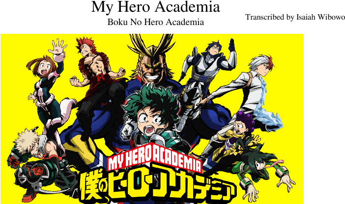 My Hero Academia - My Hero Academia S1 (850x1100), Png Download