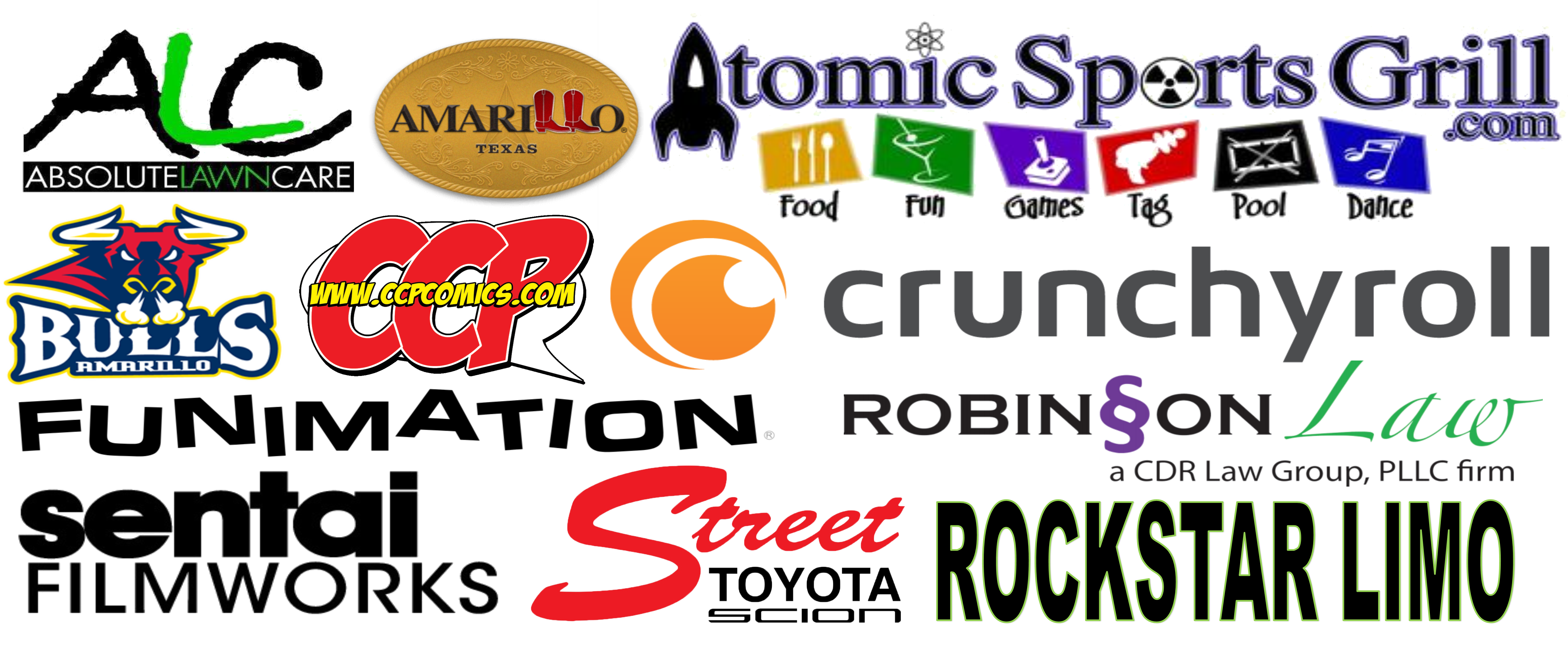 Amarillo Bulls (5743x2333), Png Download