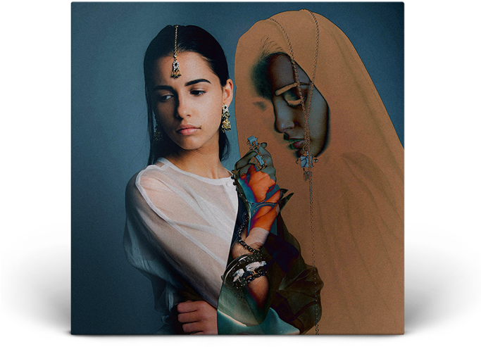 Naomi Scott - Promises Ep - Visual Arts (700x676), Png Download