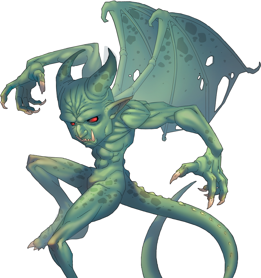 Gremlin Portrait - Illustration (1129x959), Png Download