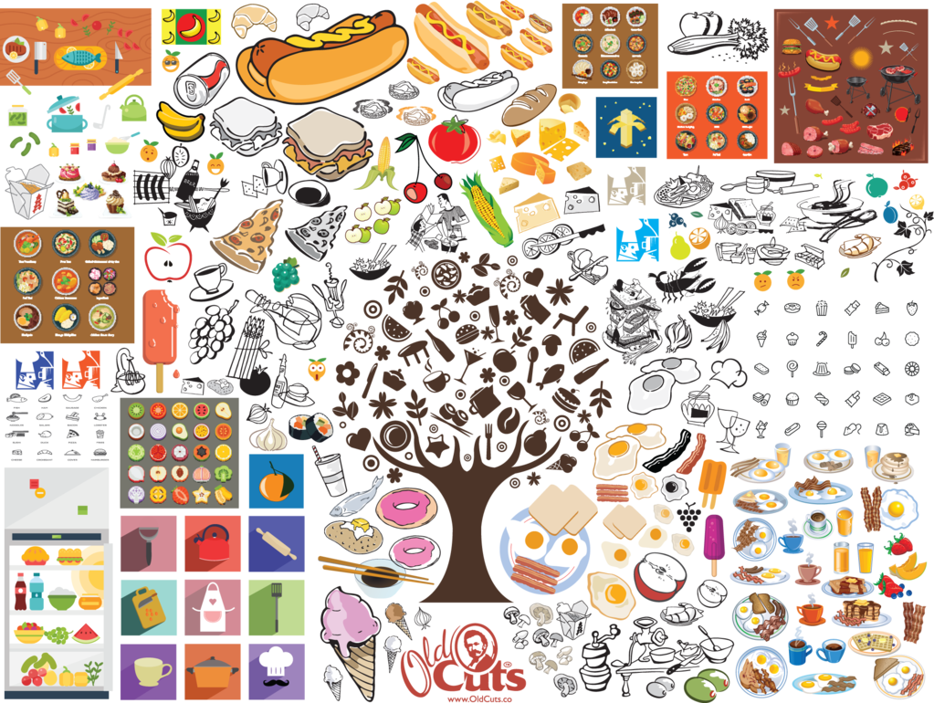 A18 Food Icons And Images (1023x770), Png Download